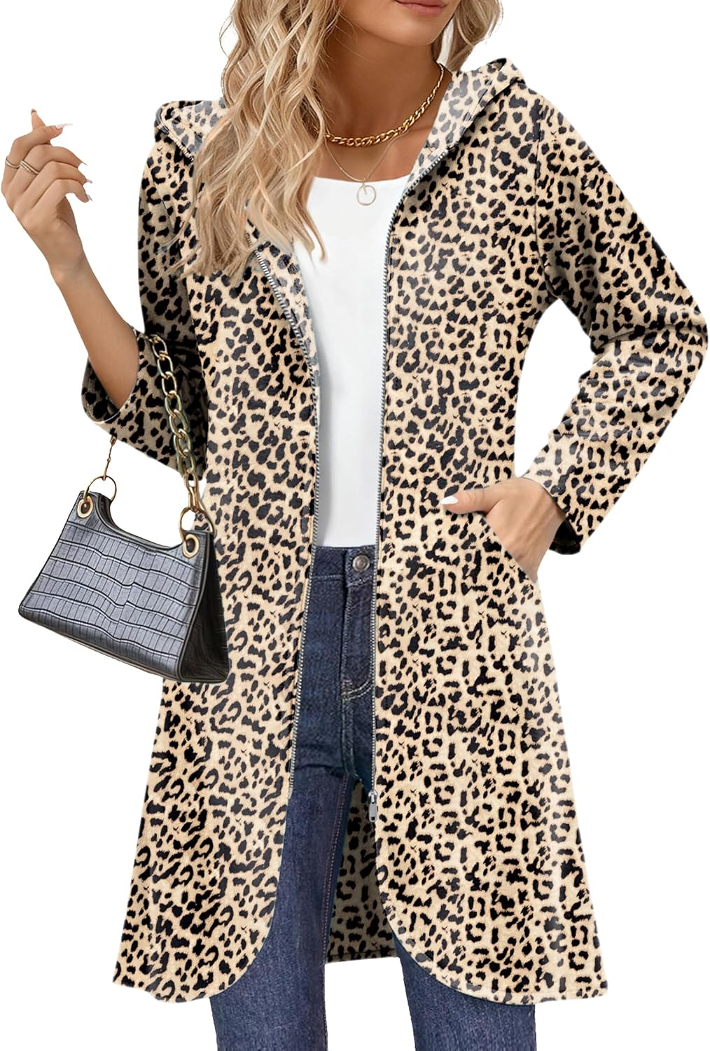 Zeagoo Women's Fall Jacket Zip Up Hoodies for Casual Style