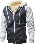 Men's Winter Fleece Hoodie by GXAMOY for Ultimate Warmth and Style