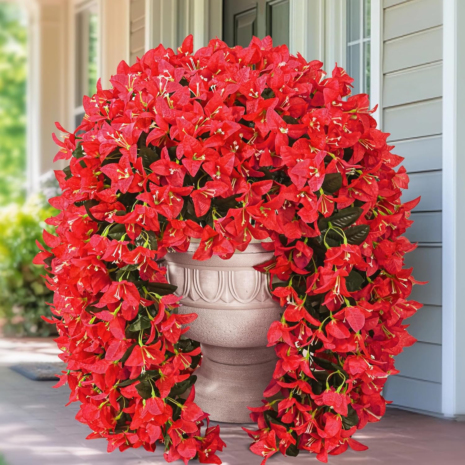 Realistic UV Resistant Artificial Bougainvillea Flowers for Outdoors