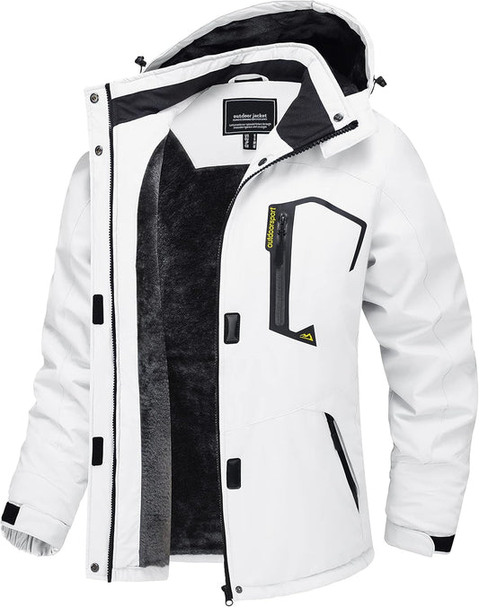 TACVASEN Women's Winter Jacket Waterproof Ski Coat for Cold Weather