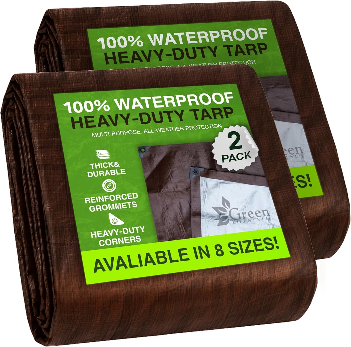 Heavy Duty Waterproof Tarps for Camping and Outdoor Projects