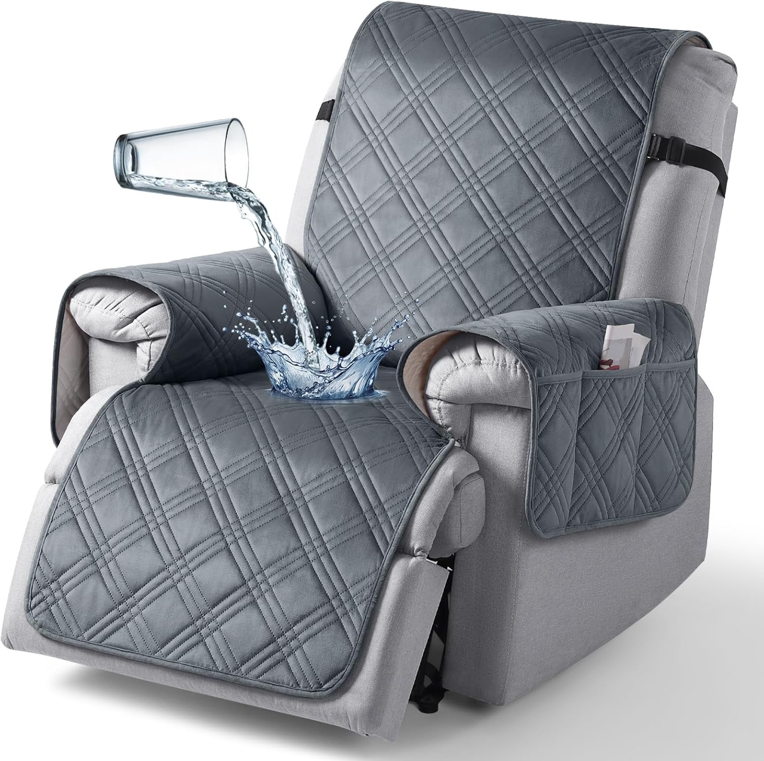 100% Waterproof Recliner Chair Cover for Kids and Pets