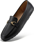 HARENCE Loafers for Women Comfortable Slip On Dress Flats - Cushioned