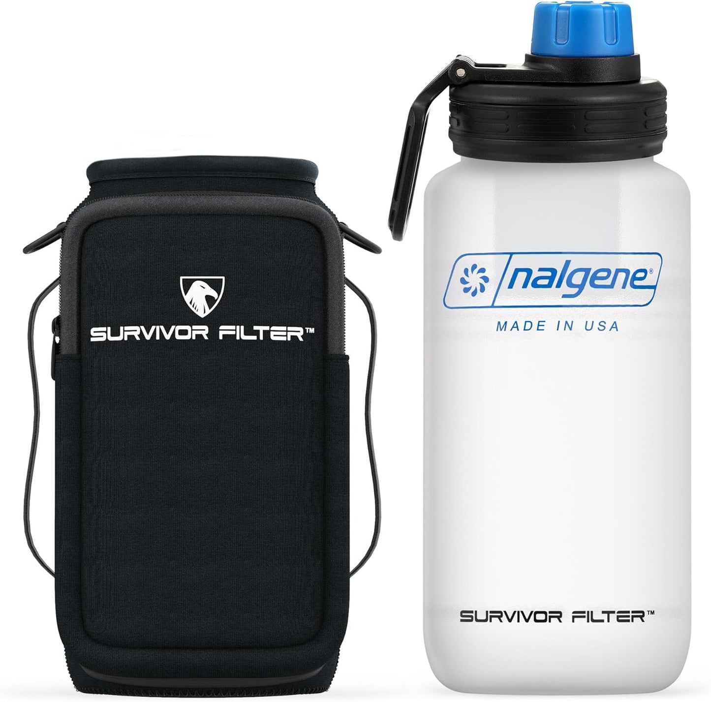 USA-Made Survivor Filter Bottle Purifies Water On-The-Go