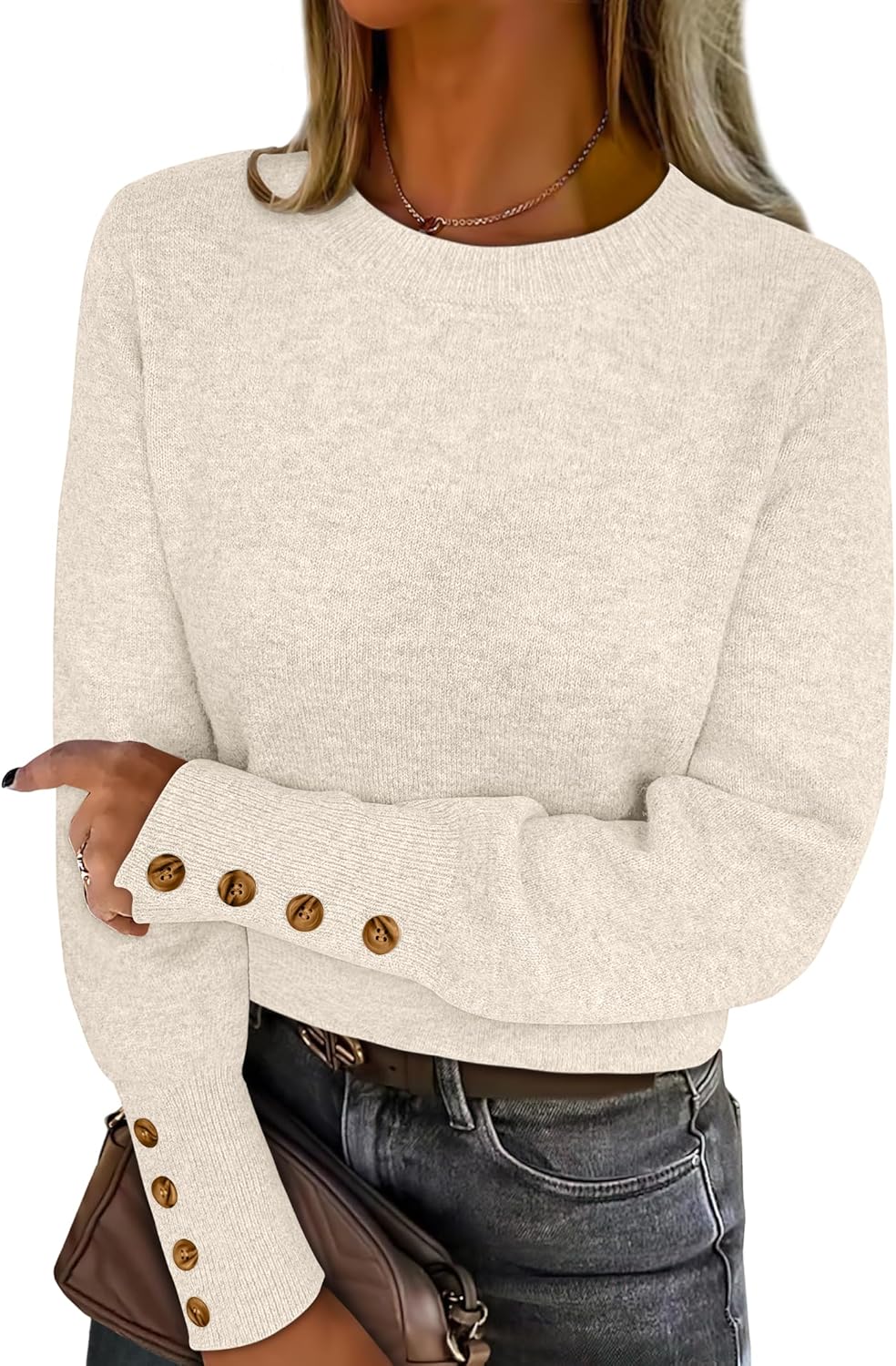Stylish Loose Fit Sweater for Women - Perfect Fall Fashion