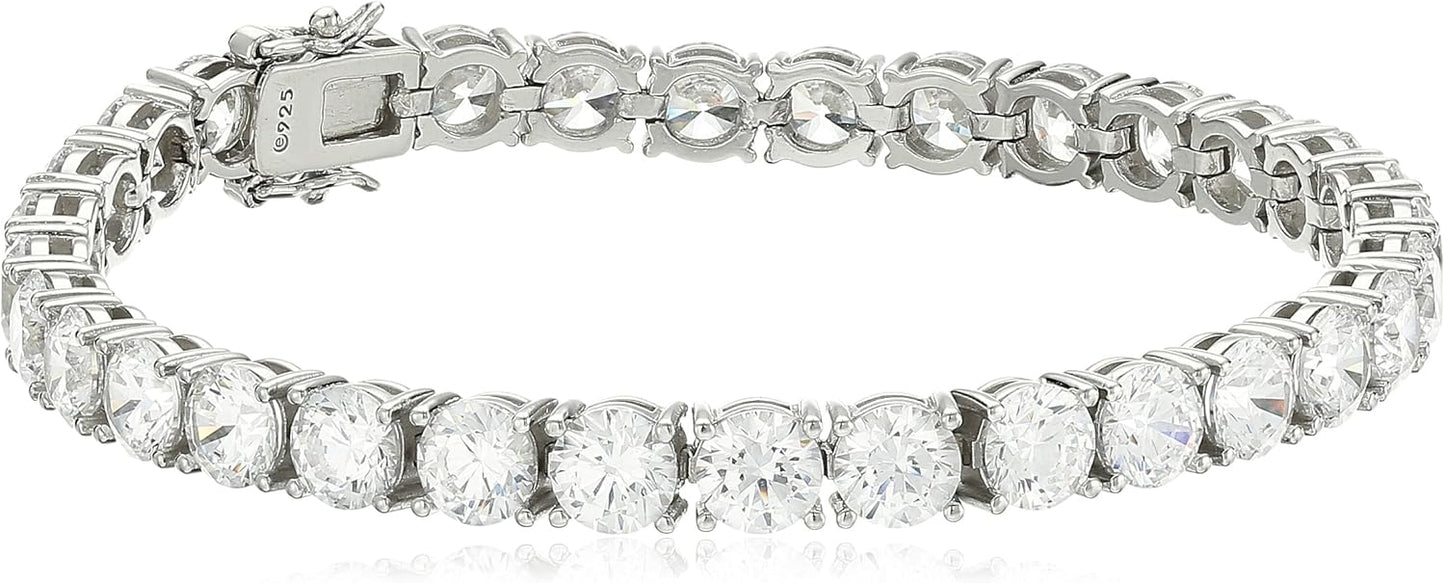 Timeless 8in Tennis Bracelet with Round Cut Cubic Zirconia