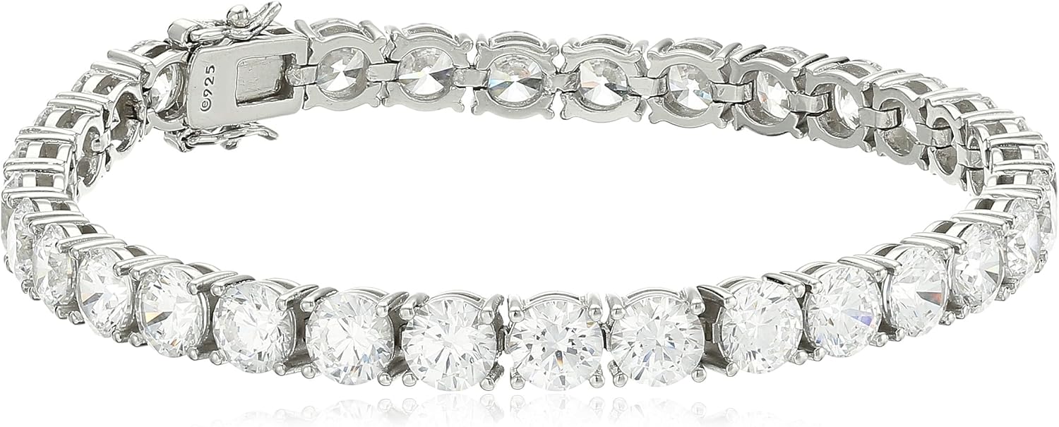 Timeless 8in Tennis Bracelet with Round Cut Cubic Zirconia