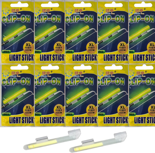 20PCS Glow Stick Bulk Set for Brighter Fishing Rods