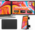 Laptop Screen Extender 14in FHD IPS Portable Monitor - Portable Dual
