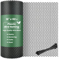 16in x 50ft Plastic Chicken Wire Mesh - Durable Garden Barrier