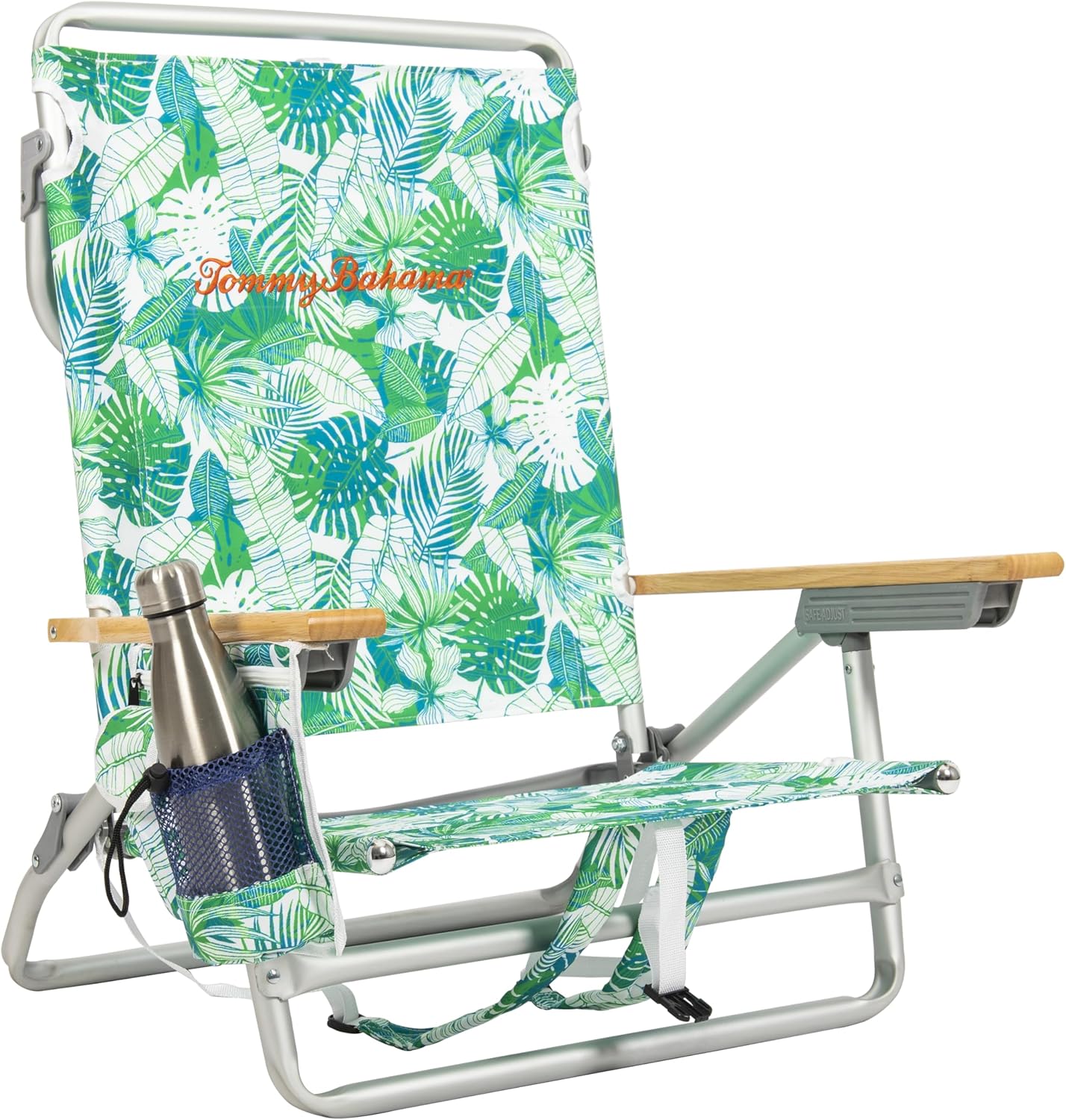 Tommy Bahama 5-Position Classic Lay Flat Backpack Beach Chair