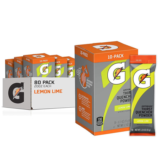 Gatorade Thirst Quencher Powder Lemon Lime Flavor for Hydration