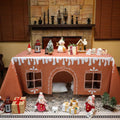 Gingerbread Playhouse Tablecloth 10 x 7.5 ft - Instant Kids Playhouse