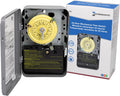 Intermatic T101 24-Hour Mechanical Timer Switch - Heavy Duty 40A