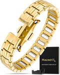 Magnetic Bracelets for Men EllipseMAX 5,000 Gauss - Gold