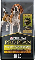 Purina Pro Plan Weight Management Shredded Blend Chicken & Rice - 18
