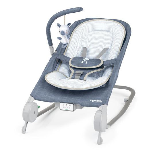 Ingenuity Gas Relief Baby Bouncer with Gentle Belly Massage