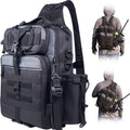 BLISSWILL Outdoor Tackle Bag - Large Water-Resistant Fishing Backpack