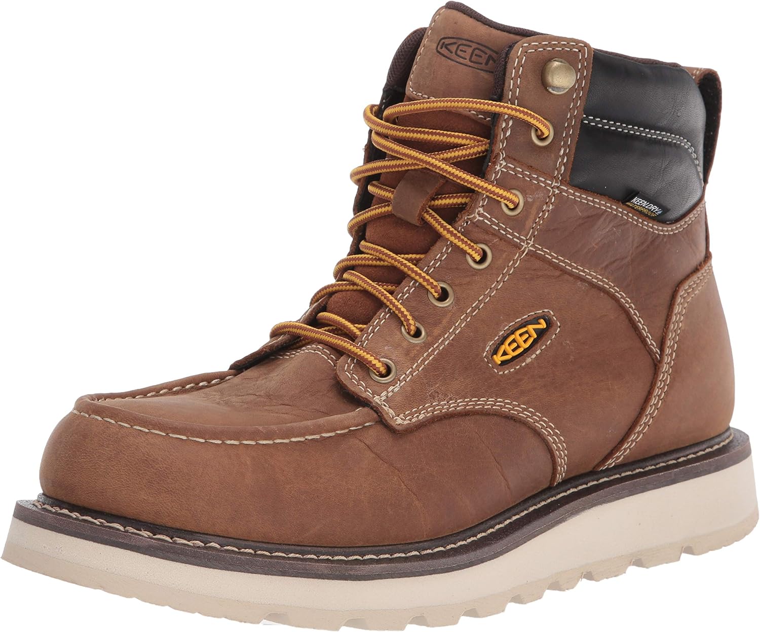 KEEN Utility Men's Cincinnati 6in Waterproof Soft Toe Wedge Boots
