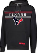 Ultra Game Men's Soft Fleece Hoodie Pullover with Zipper Pockets NFL