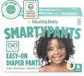 SmartyPants Pull Up Style Diapers Size 8 - EWG Verified Safe Leak