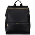 Leather Diaper Bag Backpack with USB Port - Chic, Functional Carry