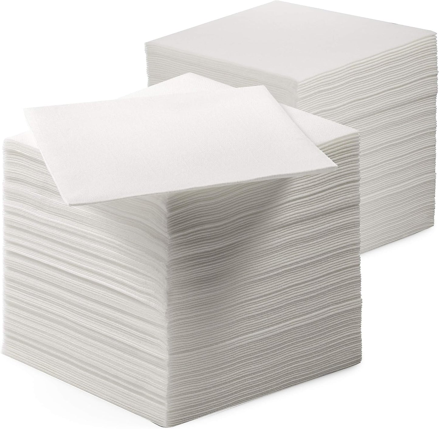 Luxurious 200 Linen-Feel Beverage Napkins for Bars & Events