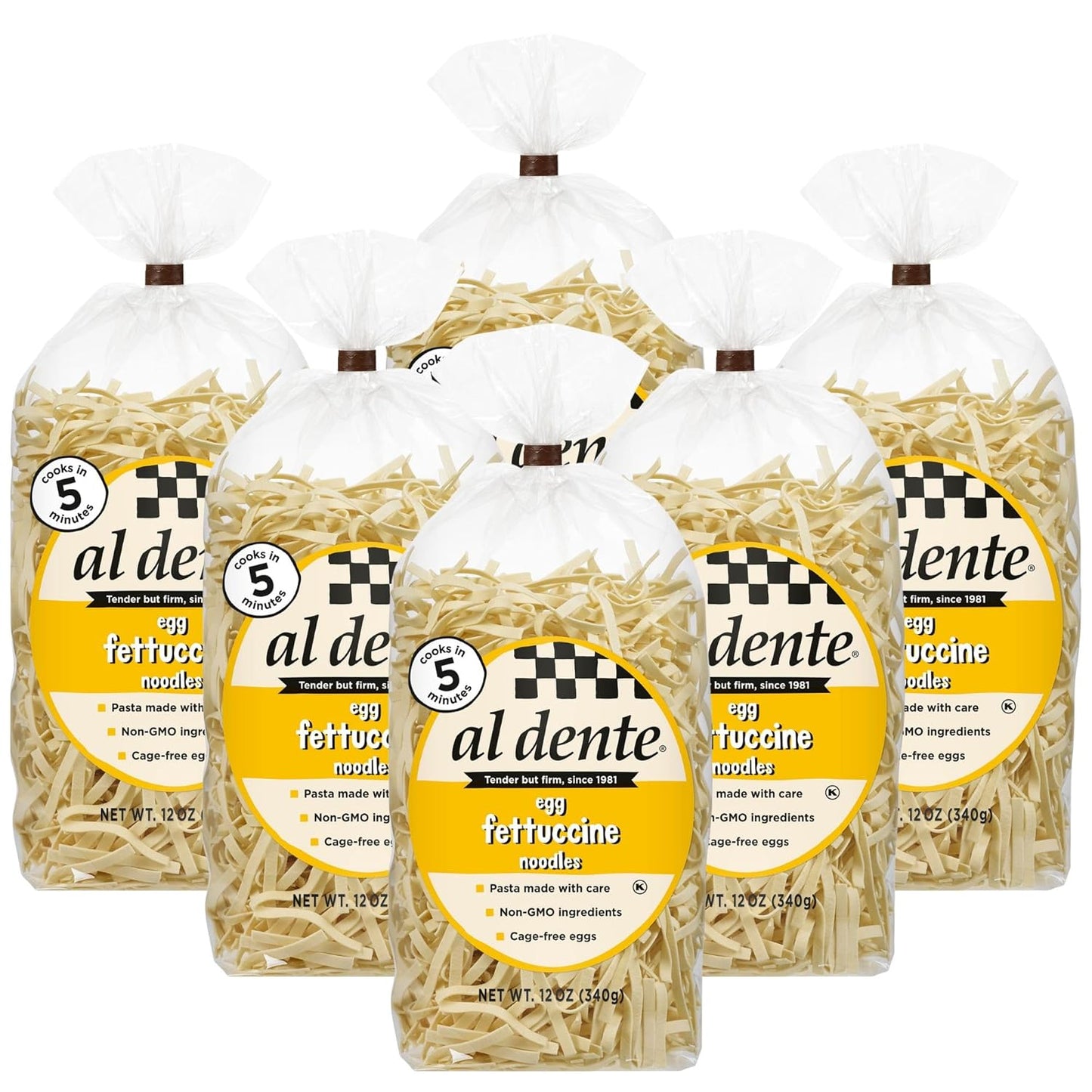 Al Dente Egg Fettuccine - All-Natural Hand-Crafted Pasta