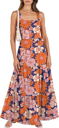 ANRABESS Women's Maxi Beach Dress for Casual Summer Vacations