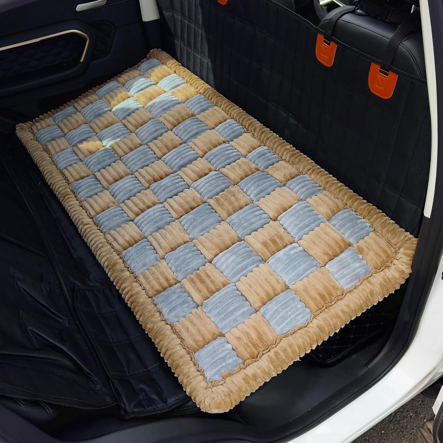 Non-Slip Dog Bed for Car Backseat, Cozy Pet Mat Blanket