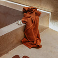 sea me at home Waffle Bath Sheet 100% Turkish Cotton - Luxuriously