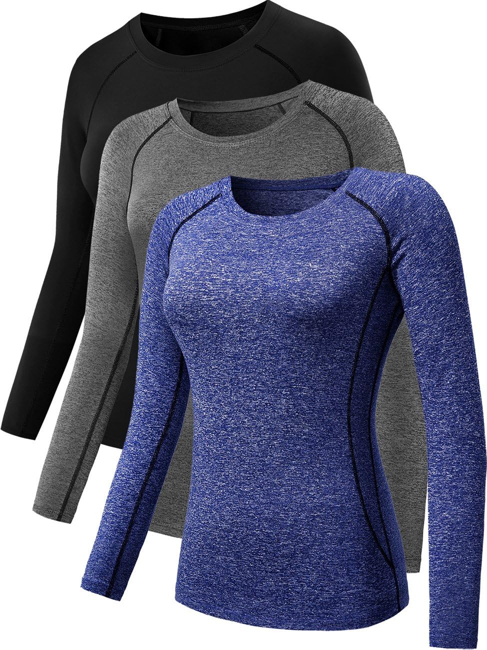 NELEUS Women's Compression Shirts for Yoga and Running