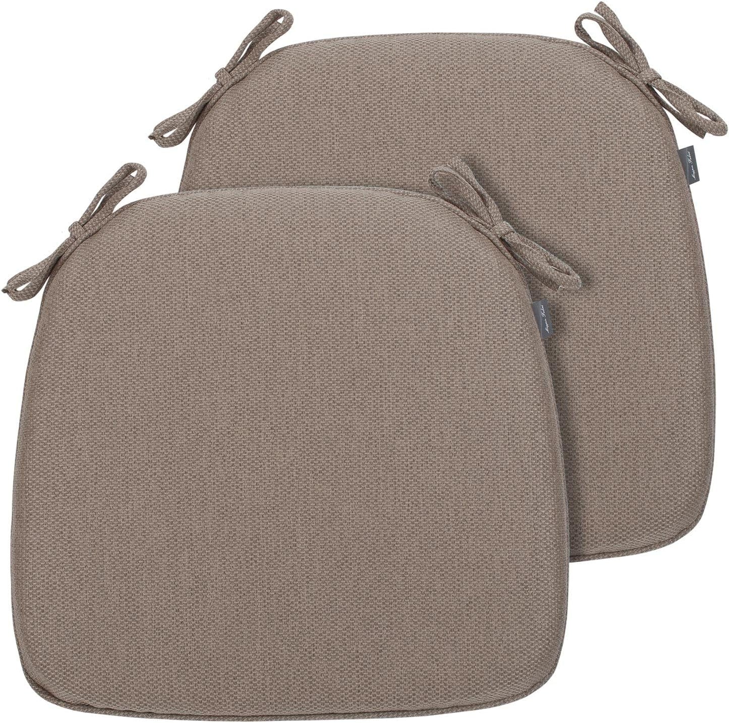 Magpie Fabrics U-Shape Chair Cushions for Indoor Outdoor Use