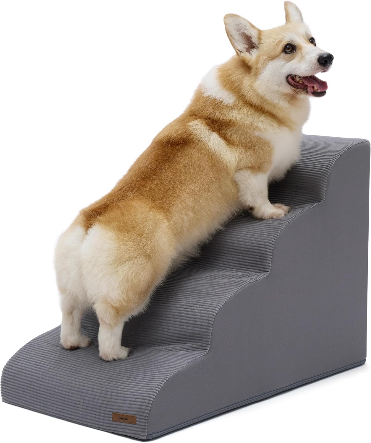 Lesure Dog Stairs for Small Dogs - Joint-Friendly Pet Steps