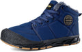 Mens Snow Boots Waterproof Fur Lined Winter Trekking Boots - Warm