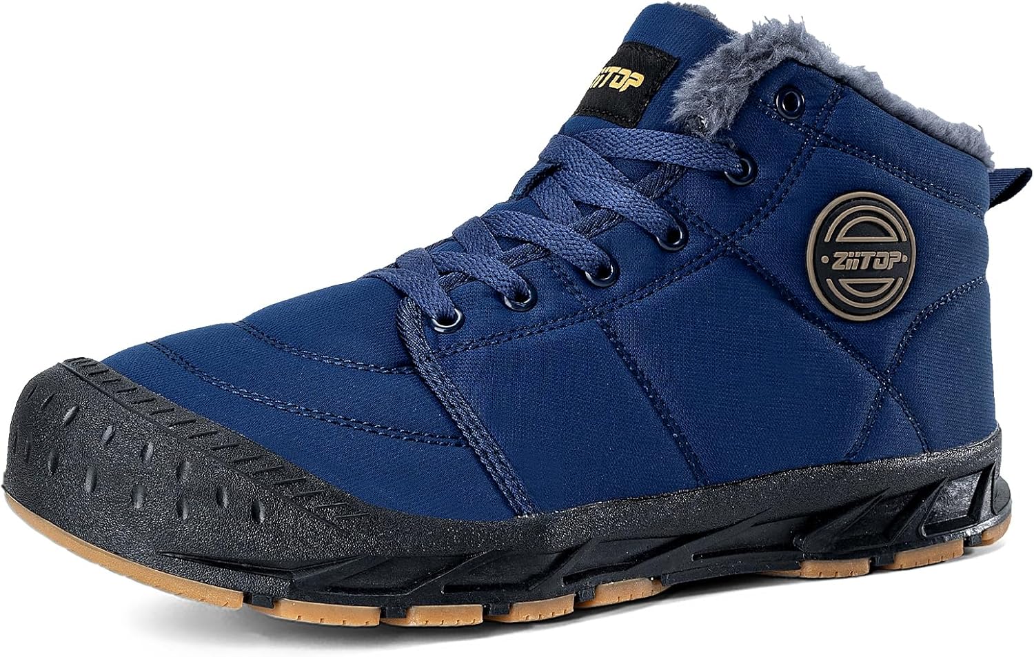 Mens Snow Boots for Winter Trekking - Waterproof & Warm