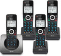DECT 6.0 4-Handset Cordless Home Phone with Call Block - Clear Sound