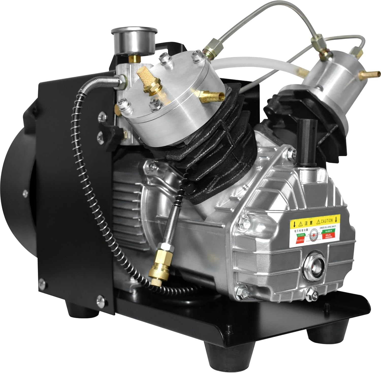 TUXING Double-Cylinder High Pressure Compressor - Fast Inflation!