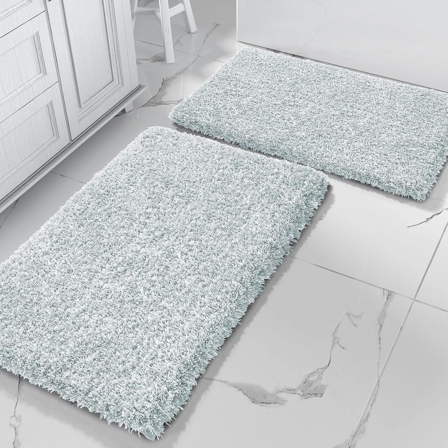 Yimobra Bathroom Rug Set: Soft, Absorbent, Non-Slip Mats