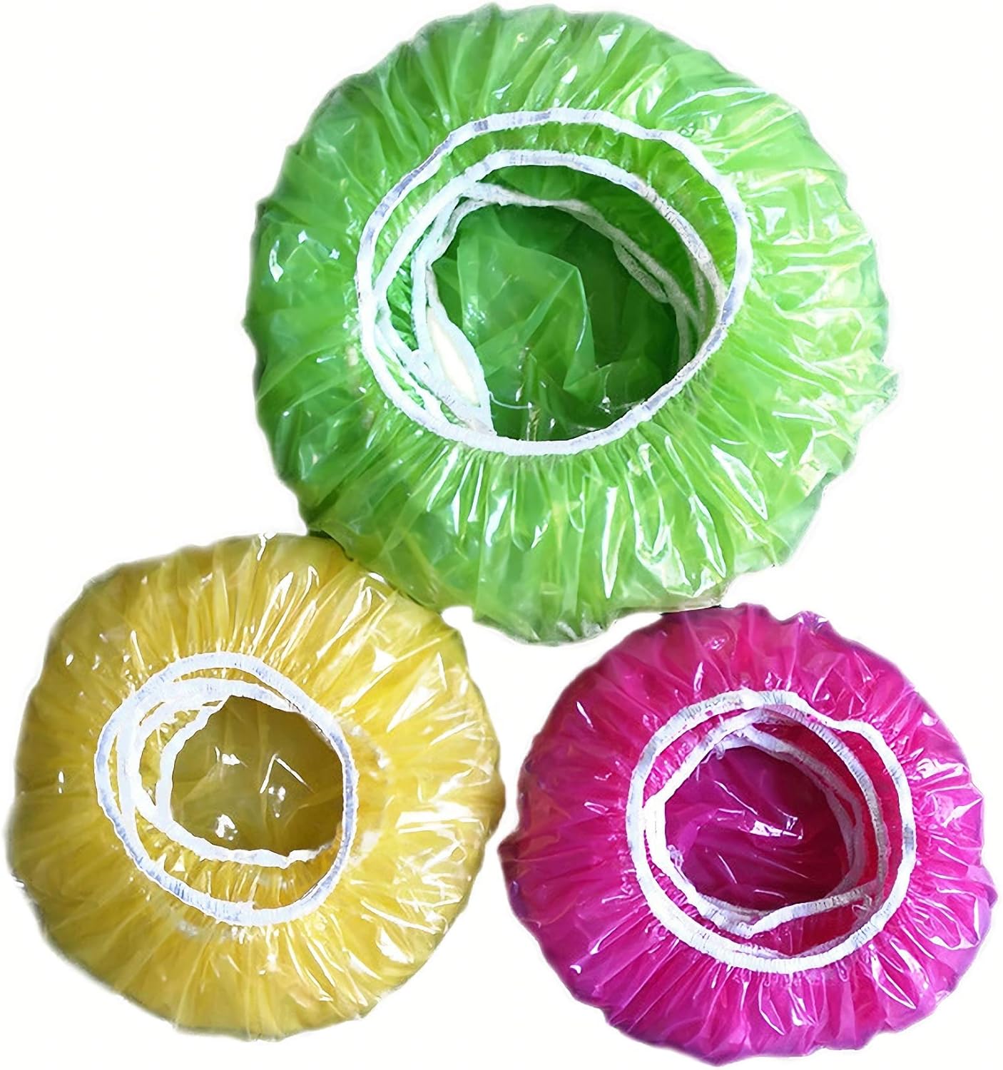 TCOTBE 60 Reusable Elastic Food Bowl Covers