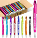 Lincia 100 Pcs Employee Appreciation Ballpoint Pens Bulk