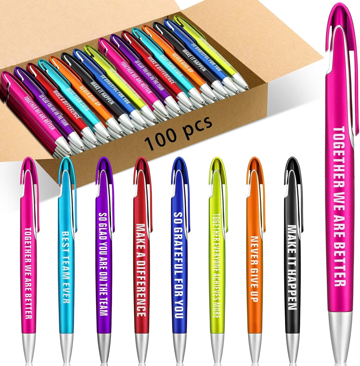 Employee Appreciation Ballpoint Pens for Motivation and Gifts