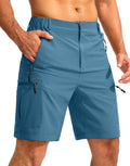 Pudolla Men's Hiking Cargo Shorts 9ft Lightweight Outdoor (Style 46K5)