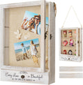 Large Shadow Box Picture Frame 11x16 - Deep Memory Display