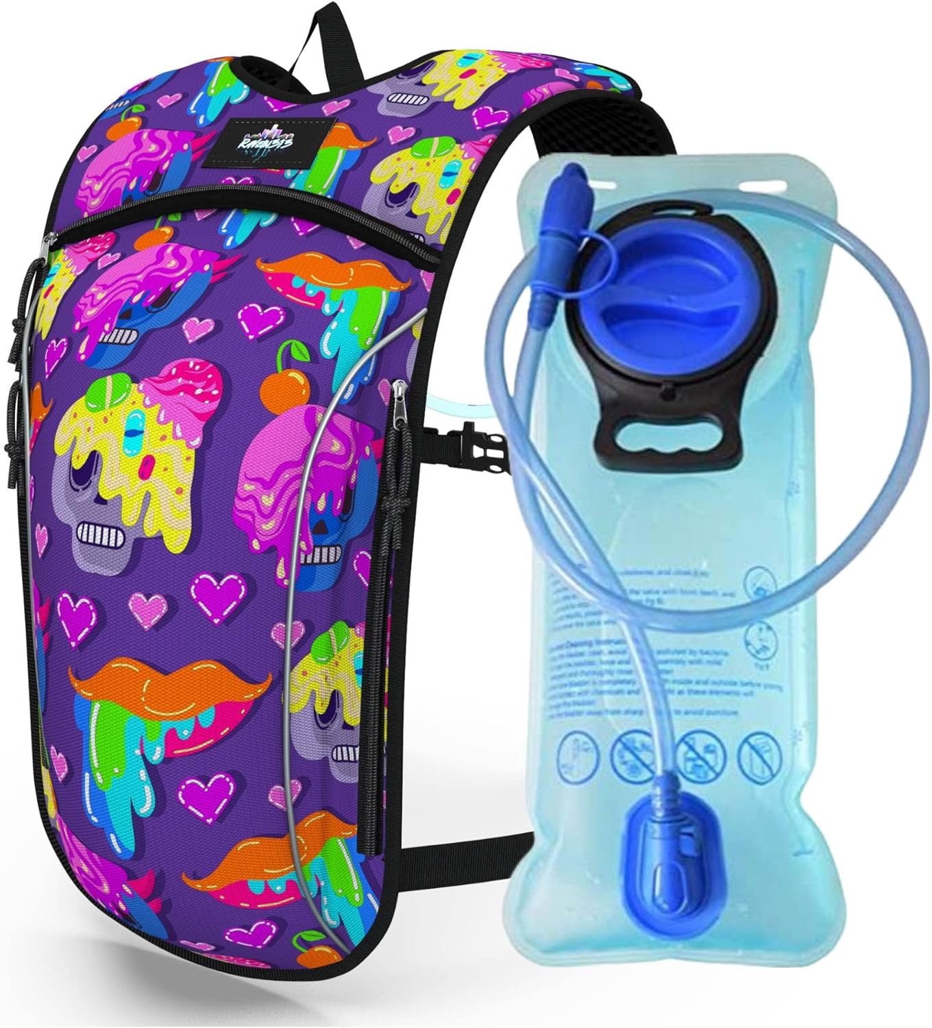 Ultra-Light Hydration Pack - 2L Bladder - Ideal for Adventures!