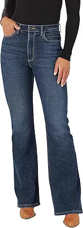 Wrangler Women's High-Waisted Fierce Flare Pants for Style