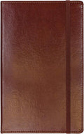 Bonded Leather Notebook 5 x 8.25 in - Professional Journal
