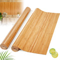Natural Bamboo Wall Panel 4 x 8 ft Carbonized - Durable Interior