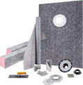 VEVOR Shower Curb Kit 38x60 Watertight Tray - Complete Drain Kit