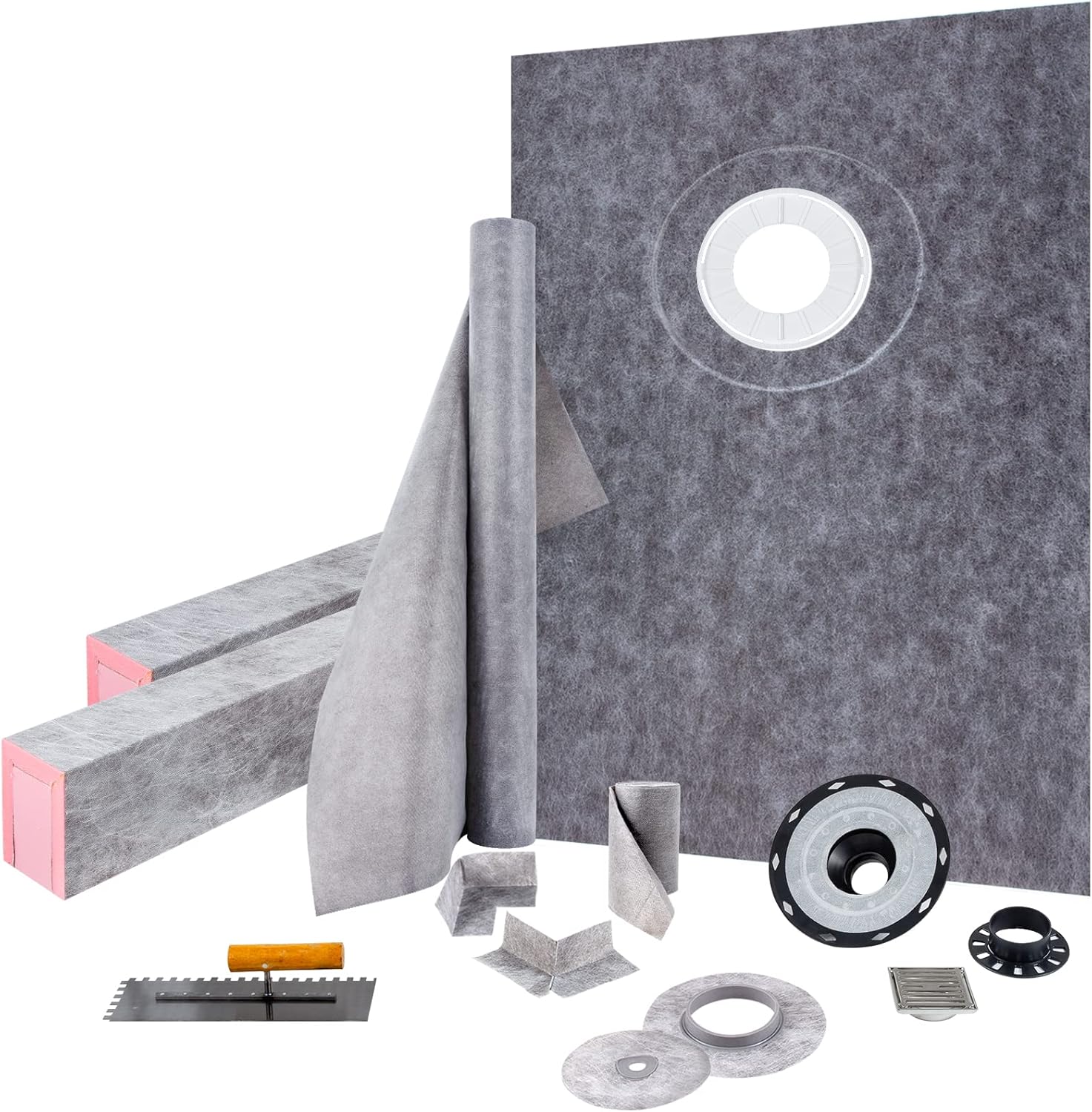 VEVOR Shower Curb Kit for Watertight Bathroom Installation